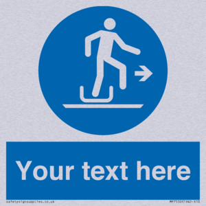 Custom Alighting from a toboggan to the right